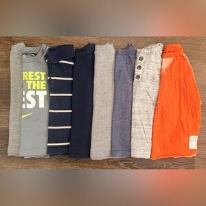 Kids Colorful Long Sleeve Shirt Bundle